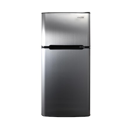 Conserv 4.5cu.ft 2 Door Mini Freestanding Refrigerator with Freezer in Stainless CRF 450 S