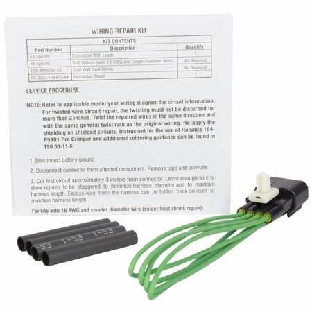 Motorcraft Windshield Washer Pump Connector,  WPT1220