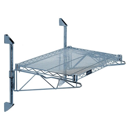 Quantum Storage Systems 14in POST WALL MOUNT CANTILEVER KIT 14x36 CHROME WC14-CB1436C