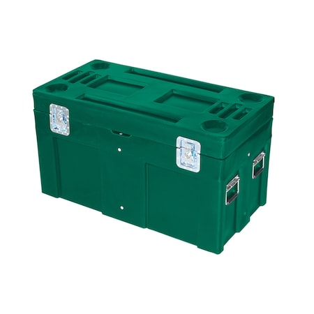 Myton Industries Bulk Ship Container, 10 cubic ft., 650lb. capacity, GRN SC-4524-1 GREEN