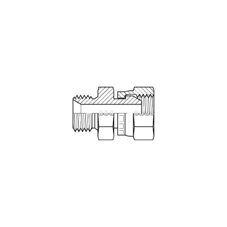 Adaptall MALE BSPP X FEMALE BSPP SWIVEL 1 in 1/2 in 9015-16-08