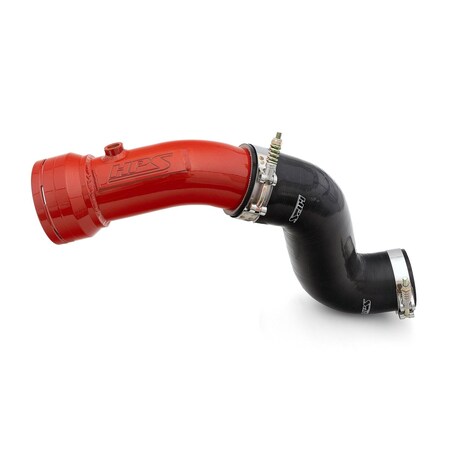 Hps Performance Cold Side Charge Pipe with CAC Hose Intercooler Boot, Red,  17-154R