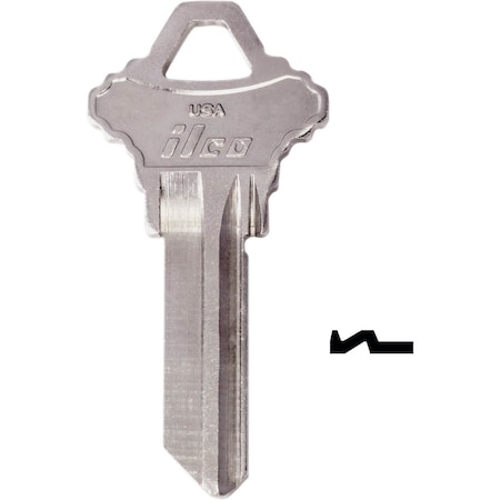 Ilco Key Blank For Schlage Lockset 5-Pin / 1145, 10PK IAL4325200B
