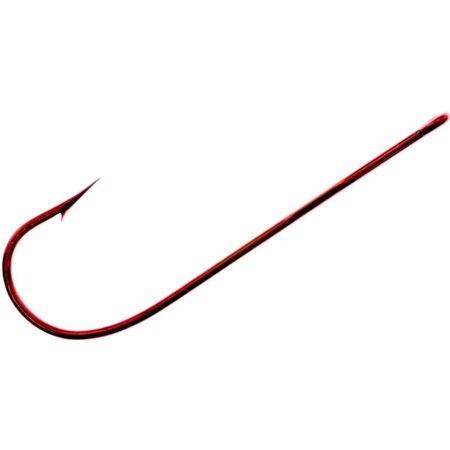 Tru Turn Aberdeen Panfish Fishing Hooks in Blood Red Size 2, 50PK 853BL-8