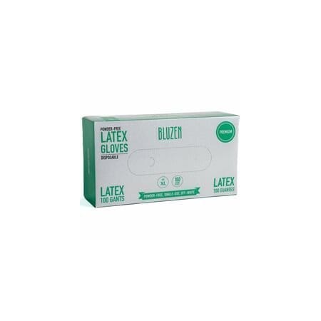 Remcoda Powder-Free Latex Gloves - 4 mil Thickness - X-Large Size - Latex - Off White - Powder-free, 10PK LAT101-XL