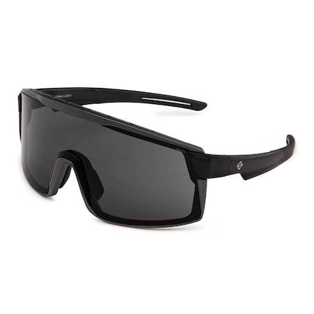 Studson The Sentinal Safety Glasses ANSI Z87+ Grey/Black One Size, OS SENT-GZ87