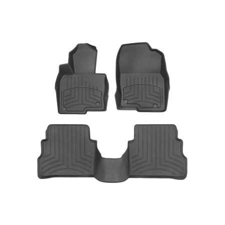 Weathertech Black, Front and Rear FloorLiner HP 4411871IM-444192IM