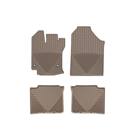 Weathertech Tan, Front and Rear All Weather Floor Mats WTCT291129