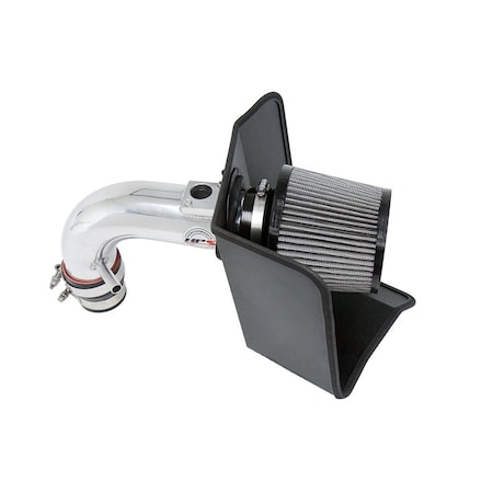 Hps Performance Air Intake Kit with Heat Shield, Polished,  827-696P