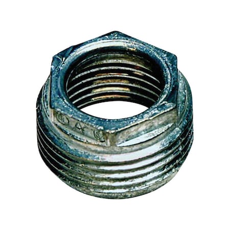 Sigma Engineered Solutions 1 x 0.5 in. Zinc Reducing Bushing, 2PK 3562469
