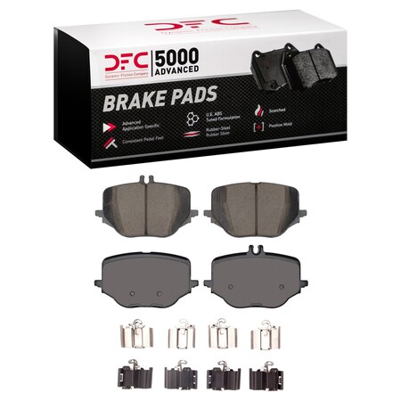 Dfc 5000 Advanced Disc Brake Pad Set,  1551-2425-01