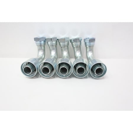 Parker CRIMP STYLE HYDRAULIC HOSE FITTING 1-1/2IN NPT, 5PK 13977-24-24