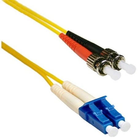 Enet 2M St/Lc Duplex Single-Mode 9/125 Os1 Or Better Yellow Fiber STLC-SM-2M-ENC