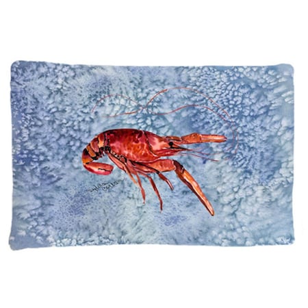 Carolines Treasures 20.5 x 30 in. Crawfish Moisture Wicking Fabric Standard Pillow Case 8231PILLOWCASE
