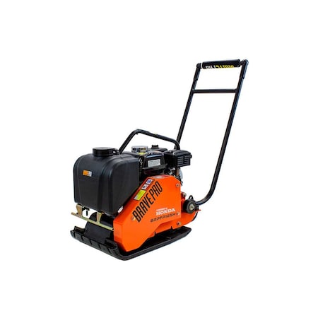 Brave Forward Plate Compactor 14 In. Rubber Mat, Tank, and Wheel Kit Honda GX160 BRPFP125H