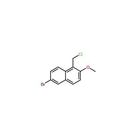 Ak Scientific 6-Bromo-1-(chloromethyl)-2-methoxynaphthalene (250mg), CAS 92643-16-8 3431AF-250mg