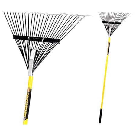 Jemcraft Truper Tools Pro Fiberglass Spring 26 In. W X 5 In. D X 66 In. H Rake T34G 32401