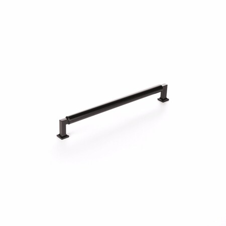 Schaub 10in Center to Center Haniburton Cabinet Pull Matte Black Finish 480-MB