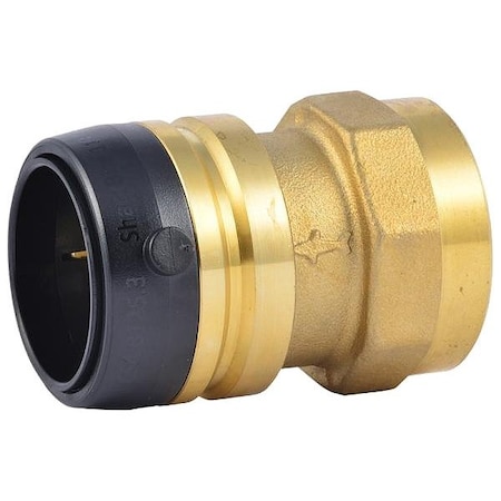 Sharkbite Strt, Brass, Push-Fit11/4", FNPT11/4" UXL113532F