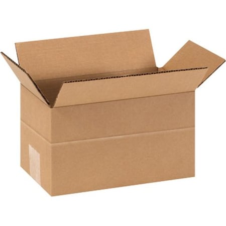 Partners Brand Multi-Depth Corrugated Boxes, 9" x 5" x 5", Kraft, 25/Bundle MD955