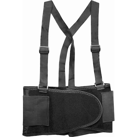 Ironwear Adjustable Elastic Lower Back Support Belt with Suspenders, 4X-Large 1900-4XL