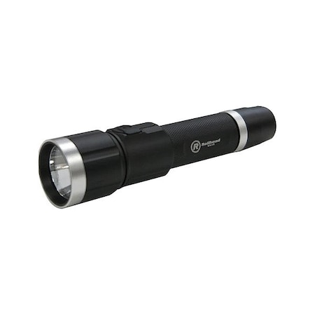 Railhead Gear Flashlight, 1,283 ft Beam Distance, Black KE-FL1065