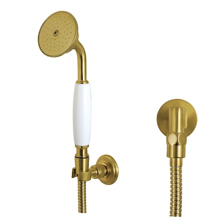 Kingston Brass Hand Shower Kit, Brushed Brass KX1057SE
