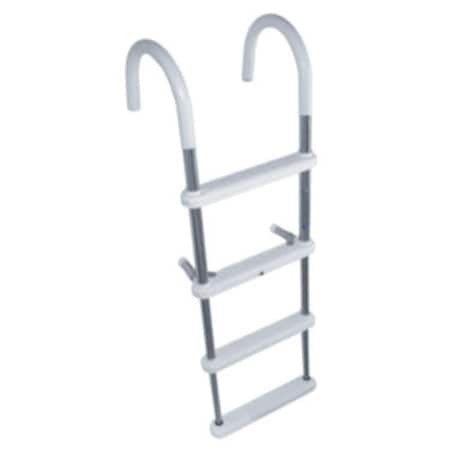Windline 4 Step Telescoping Gunwale Hook Boat Ladder TGL-4