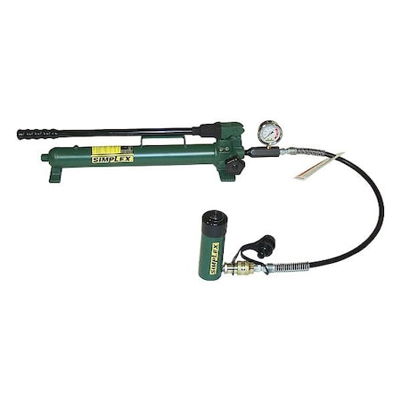 Simplex Cylinder and Hand Pump Set, Single Acting ST102A