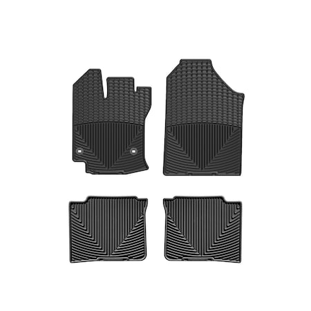 Weathertech Black, Front and Rear All Weather Floor Mats WTCB291129