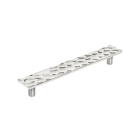 Amerock Kamari 6-5/16 in 160 mm Center-to-Center Polished Nickel Cabinet Pull BP36824PN