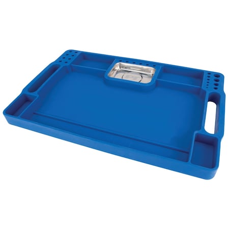 Performance Tool Fender Buddy Tray, Flexible Silicone, Magnetic Parts Tray, Tool Storage W1294