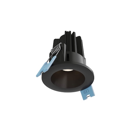 Dals Lighting RGR 1'' Round Regressed 5CCT LED Downlight in Black RGR1-CC-BK