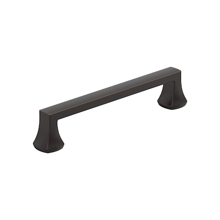 Amerock Hybridize 5-1/16 inch (128mm) Center-to-Center Oil-Rubbed Bronze Cabinet Pull, 10PK 10VMP37062ORB