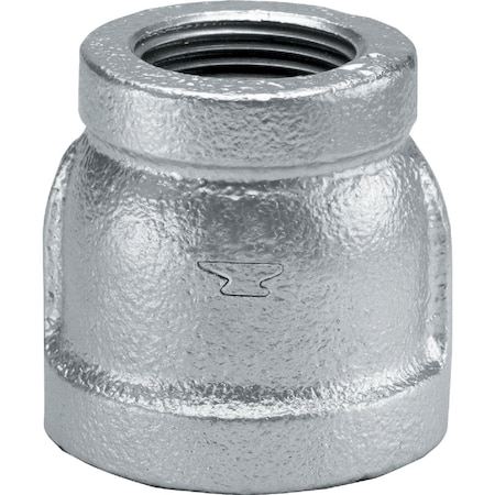 Anvil 3/4'' x 1/2'' FPT Reducing Galvanized Coupling 8700135257