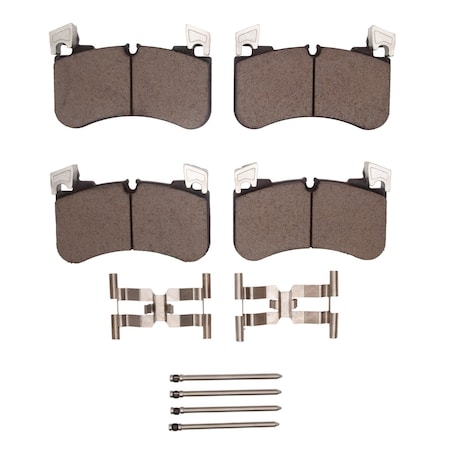 Dynamic Friction Co DFC HybriDynamic Brake Pads Hrdwr Kit 4000-2184-01