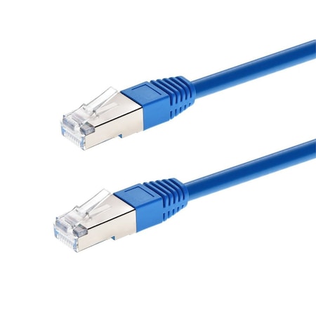 Monoprice Cat6A 26AWG Cable, 1 ft.Blue 11276