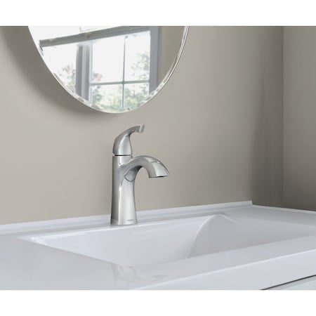 Moen Lindor 1-Handle Lever Centerset Bathroom Faucet Chrome 84505
