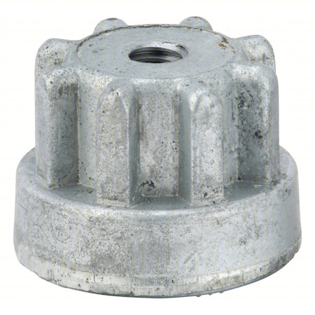 Finish Thompson Half Coupling, Cast Aluminum Body,  107300