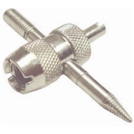The Main Resource TI25 Four Way Tire Valve Core Tool TMRTI25
