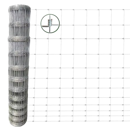 Wrightmaster 72 in. x 328 ft. 13-Gauge Heavy-Duty Galvanized Poultry Fencing with High Corrosion Resistance ZROAF12180