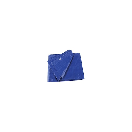 Tarps Blue Vinyl Tarp, 20' X 20' TRA-2020