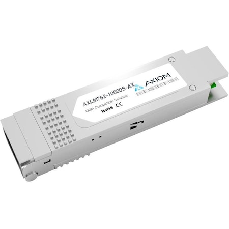 Axiom 40GBASE-LR4 QSFP+ TRANSCEIVER FOR NETGEAR - AXLM762-10000S AXLM762-10000S-AX