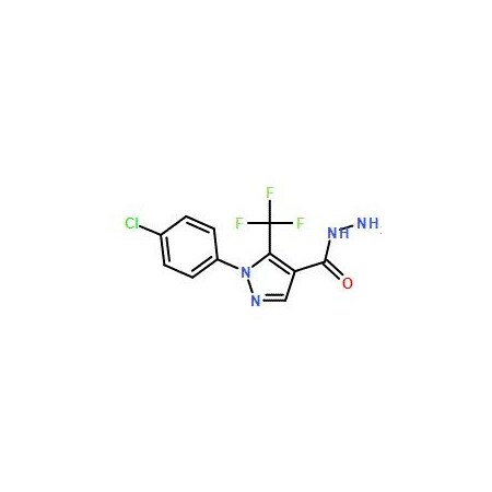Ak Scientific 1-(4-Chlorophenyl)-5-(trifluoromethyl)-1H-pyrazole-4-carbohydrazide (1g), CAS 175137-34-5 9092AA-1g