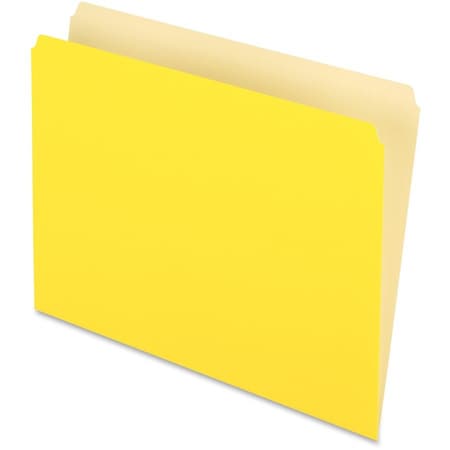 Pendaflex FOLDER, LTR, STRT, SGL, 11PT, YW, 100PK 152YEL