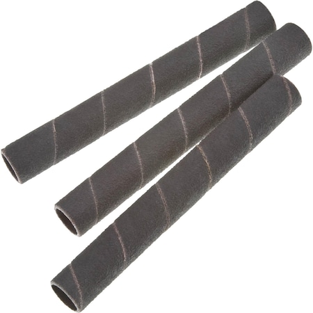 Grizzly 1/2" Dia. x 4-1/2" A/O Hard Sanding Sleeve, 100 Grit, 3PK H5432