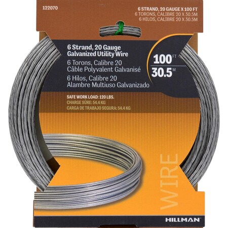 Hillman Wire Clothes20Ga100'6Str 122070