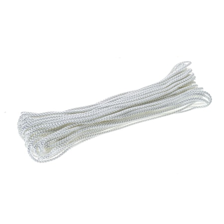 Seachoice Braided Utility Line Boat Rope, 1/8 In. X 100 Ft., White 40151