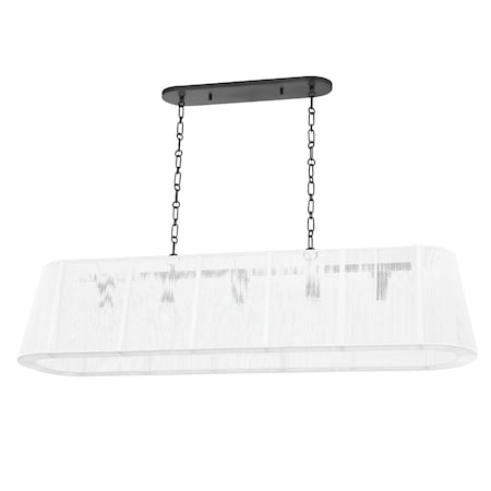 Hudson Valley Lighting Verona Beach 1 Light Linear 50.5 In. Old Bronze 7650-OB