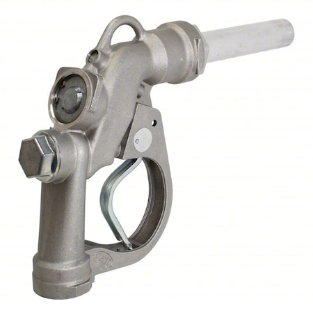 Husky Fuel Nozzle, Gray, 7 in Aluminum Spout 169038N